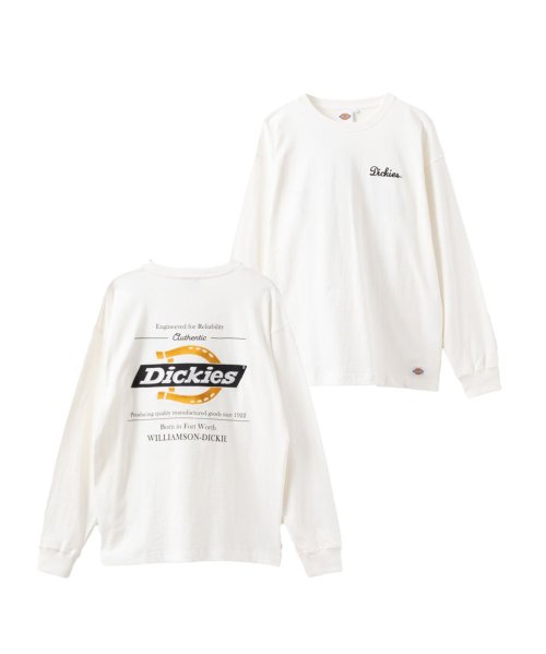 Dickies ディッキーズ バックロゴ刺繍長袖Tシャツ 4178－8531