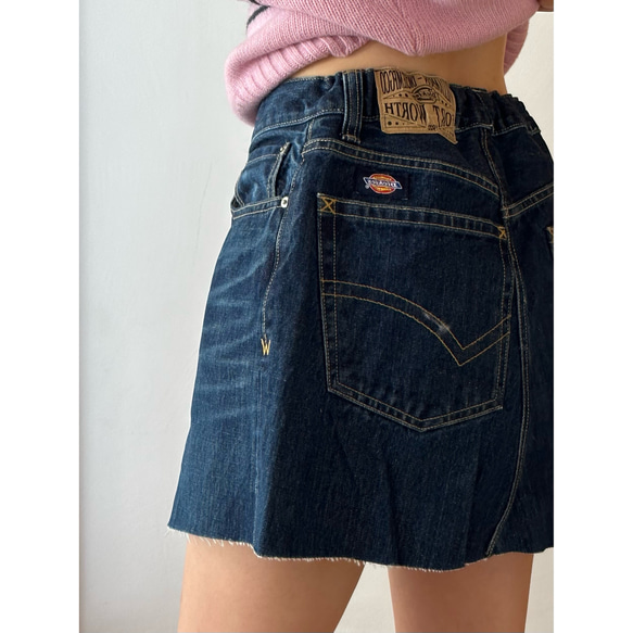 【古着リメイク】USED REMAKE DENIM SKIRT