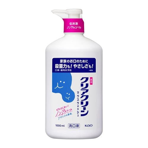 花王 クリアクリーン デンタルリンス 1000ml 【医薬部外品】