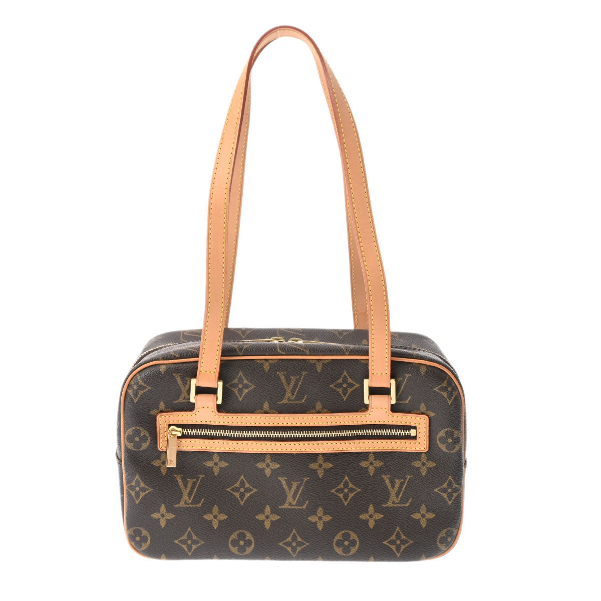 LOUIS VUITTON ルイヴィトン モノグラム シテ MM ブラウン M51182 レディース モノグラムキャンバス ハンドバッグ Aランク 中古 