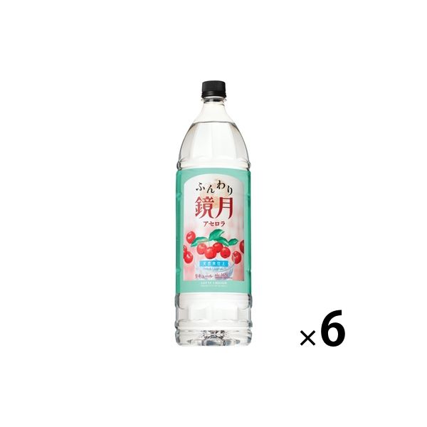 サントリー ふんわり鏡月アセロラ　1.8L　ペット 1セット（1本×6）