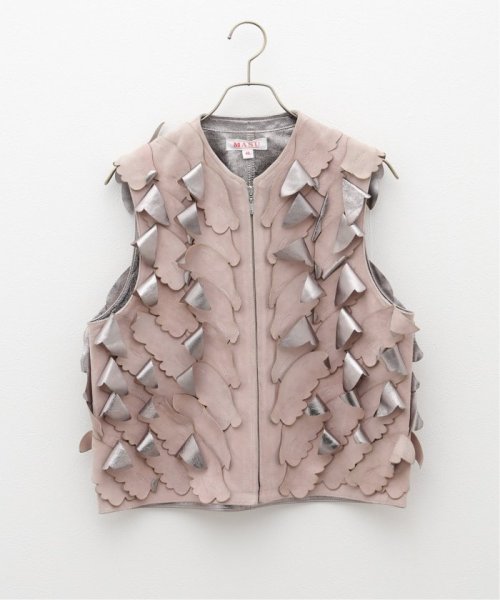 【MASU / エムエーエスユー】 ANGEL WING LEATHER VEST