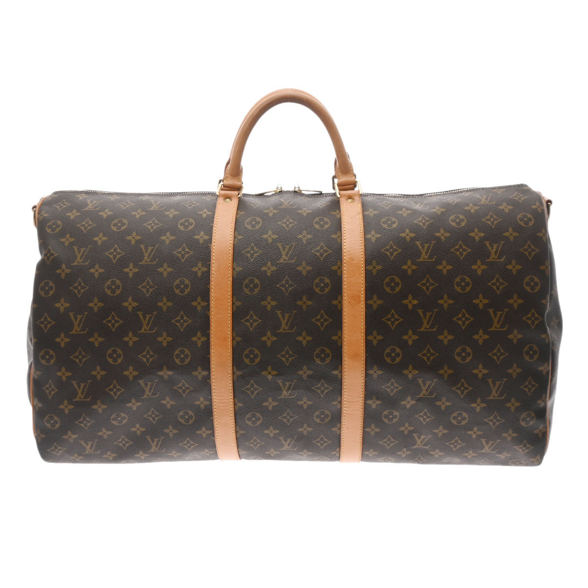 LOUIS VUITTON ルイヴィトン モノグラム キーポル バンドリエール 55 ブラウン M41414 ユニセックス モノグラムキャンバス ボストンバッグ Bランク 中古 