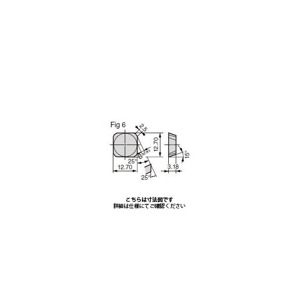 住友電工ハードメタル　チップ（SEC-エースミルAPG型用）