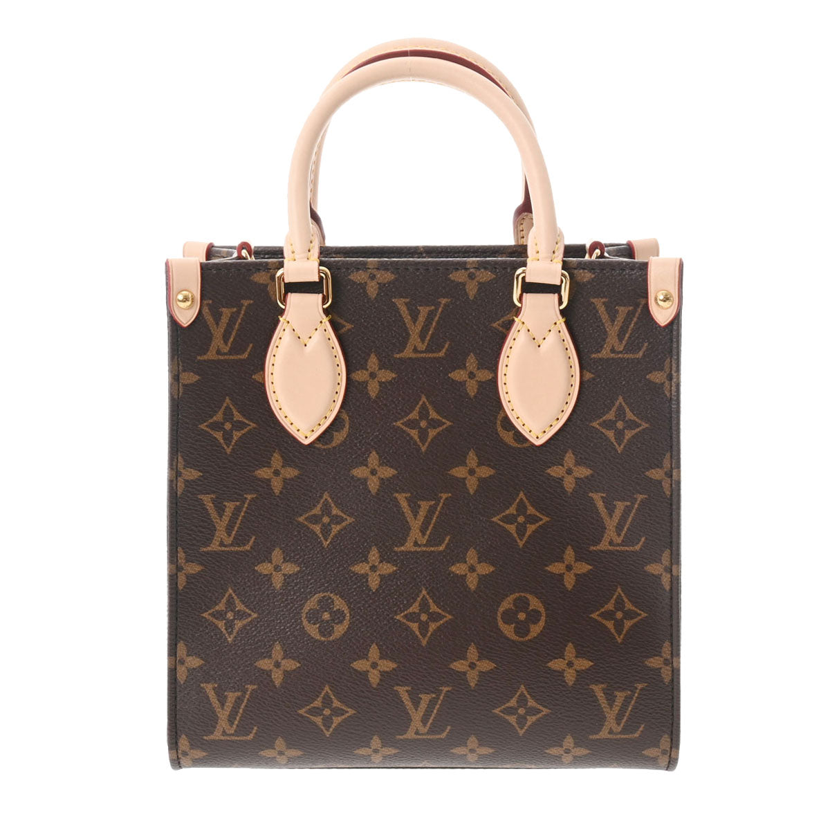 LOUIS VUITTON ルイヴィトン モノグラム サックプラ BB ブラウン M46265 レディース モノグラムキャンバス 2WAYバッグ 未使用 