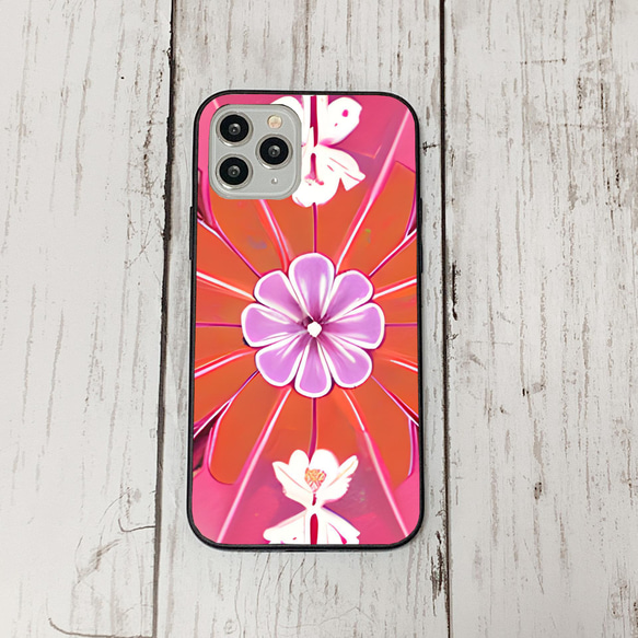 iphonecase4-8_11 iphone 強化ガラス お花(ic) アイフォン iface ケース