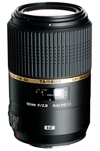 TAMRON 単焦点マクロレンズ SP 90mm F2.8 Di MACRO 1:1 VC USD ニコン用 フルサイズ対応 F004N【中古品】