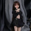 高級ブランドドール+衣装+BJD ドール 本体+フルセット 1/109球体関節人形