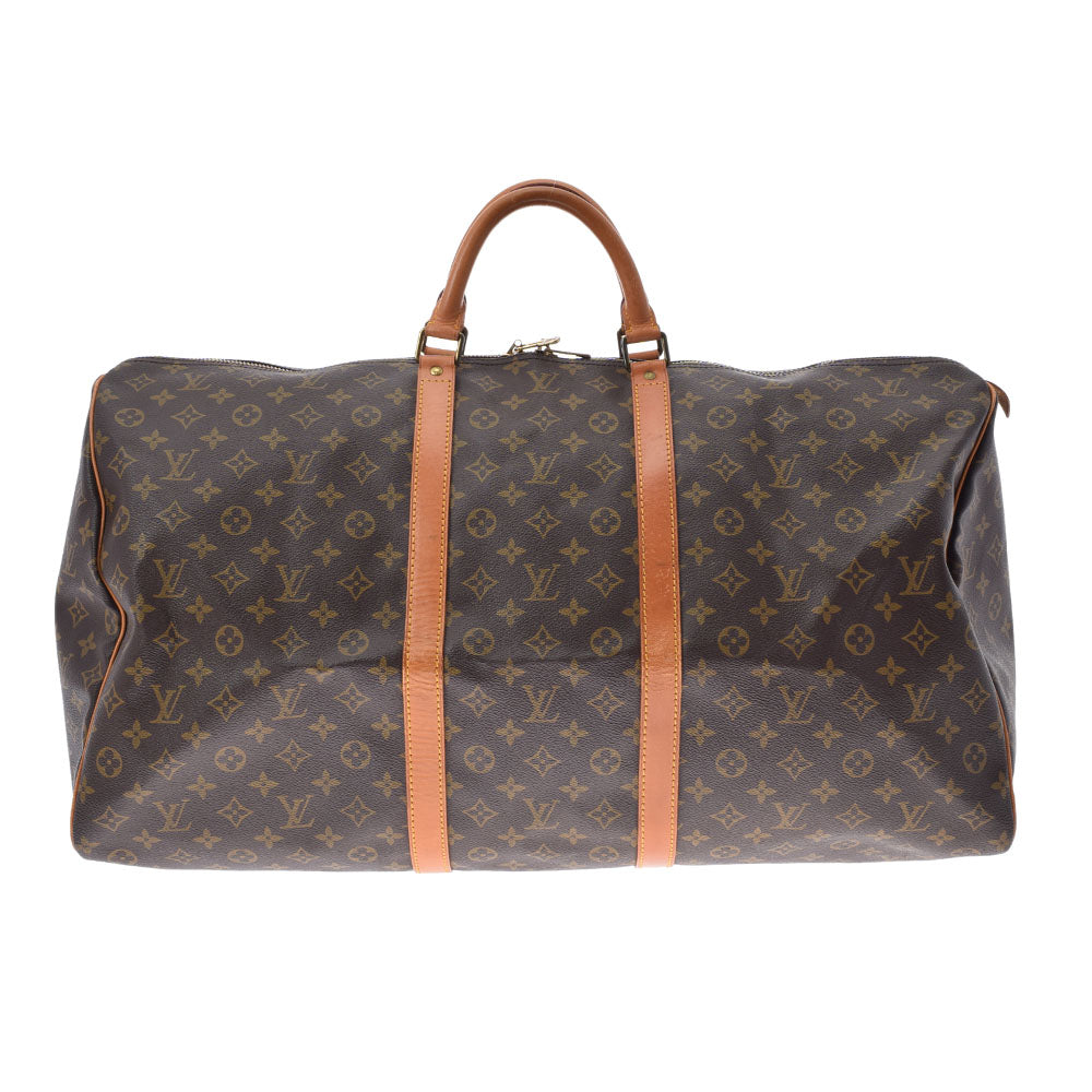 LOUIS VUITTON ルイヴィトン モノグラム キーポル 60 ブラウン M41422 ユニセックス モノグラムキャンバス ボストンバッグ Bランク 中古 