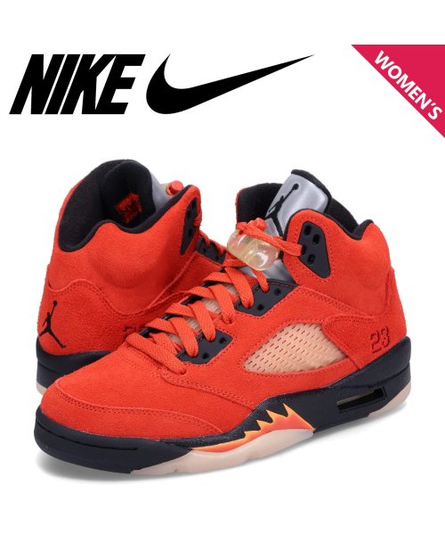 NIKE WMNS AIR JORDAN 5 RETRO ナイキ エアジョーダン5 レトロ スニーカー レディース レッド DD9336－800