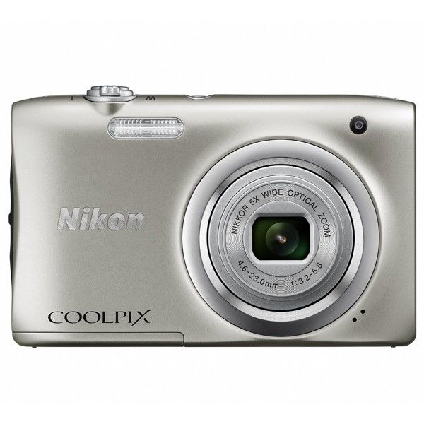 ニコン デジカメ COOLPIX A100 SL シルバー クールピクス 2005万画素 光学5倍