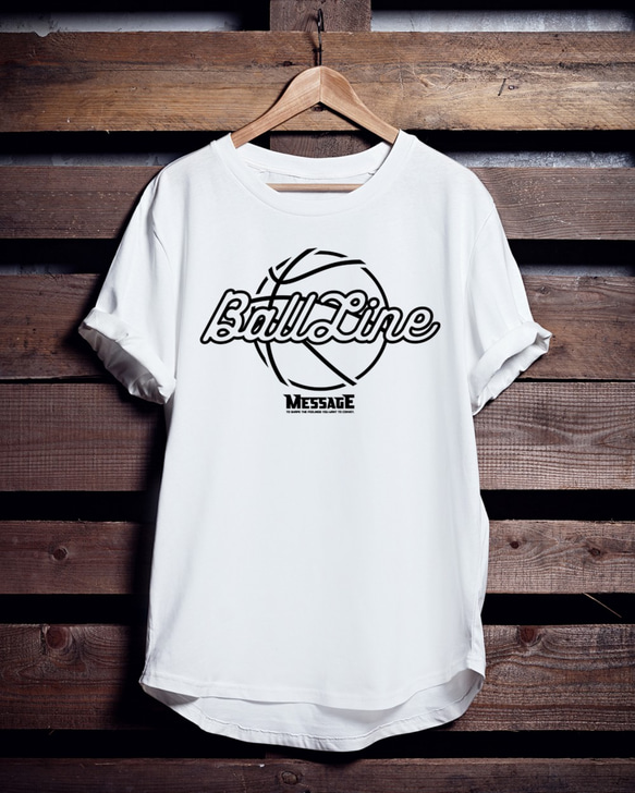 バスケTシャツ「BallLine」