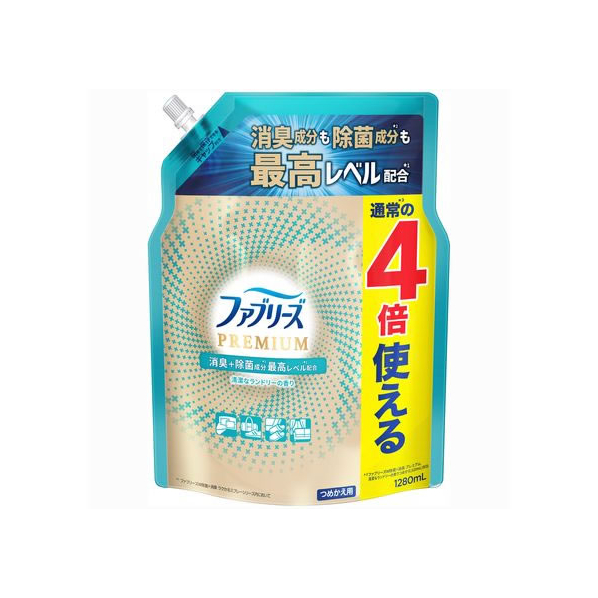 Ｐ＆Ｇ ファブリーズ プレミアム ランドリー 替 1280mL FC459NY