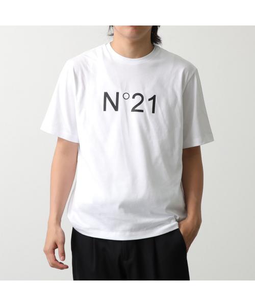 ヌメロ ヴェントゥーノ/N°21 Tシャツ F131 4157 クルーネック 半袖 ロゴ プリント