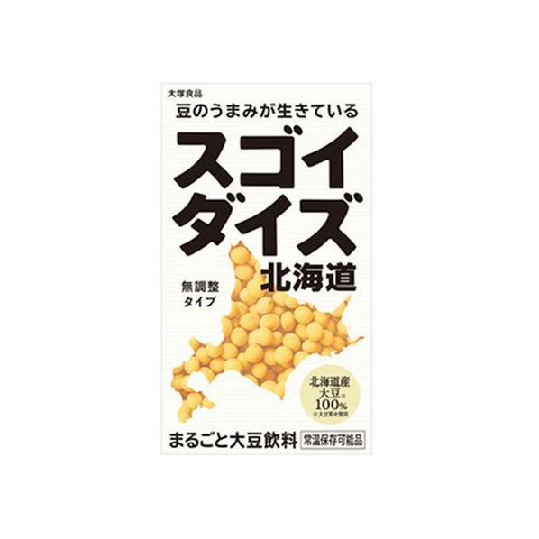 大塚食品 スゴイダイズ 無調整タイプ 950mL FCR7831