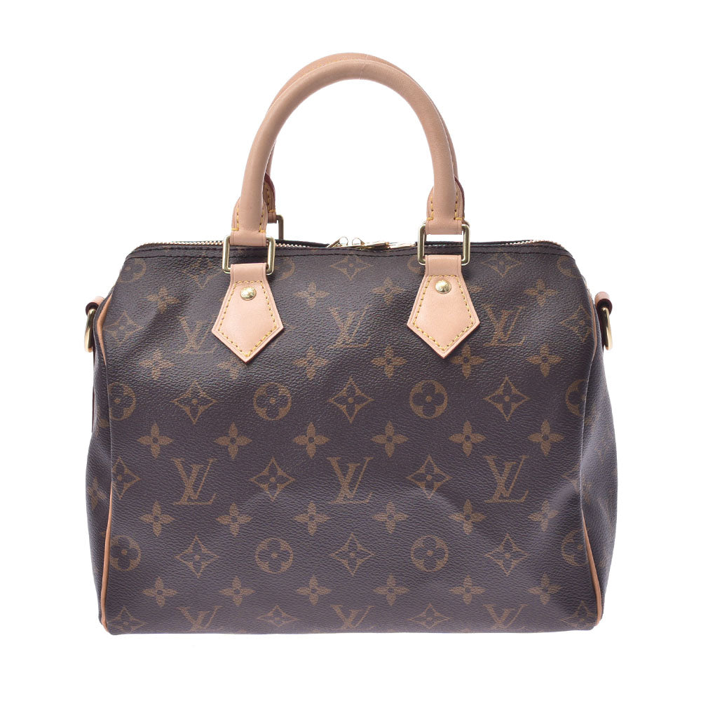 LOUIS VUITTON ルイヴィトン モノグラム スピーディ バンドリエール25 2WAY ブラウン M41113 レディース モノグラムキャンバス ハンドバッグ 新同 中古 