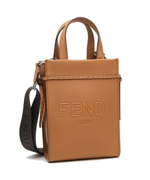 フェンディ ハンドバッグ ショルダーバッグ ゴートゥショッパー Sサイズ ミニバッグ ブラウン レディース FENDI 7VA584 AMAC F0CGB