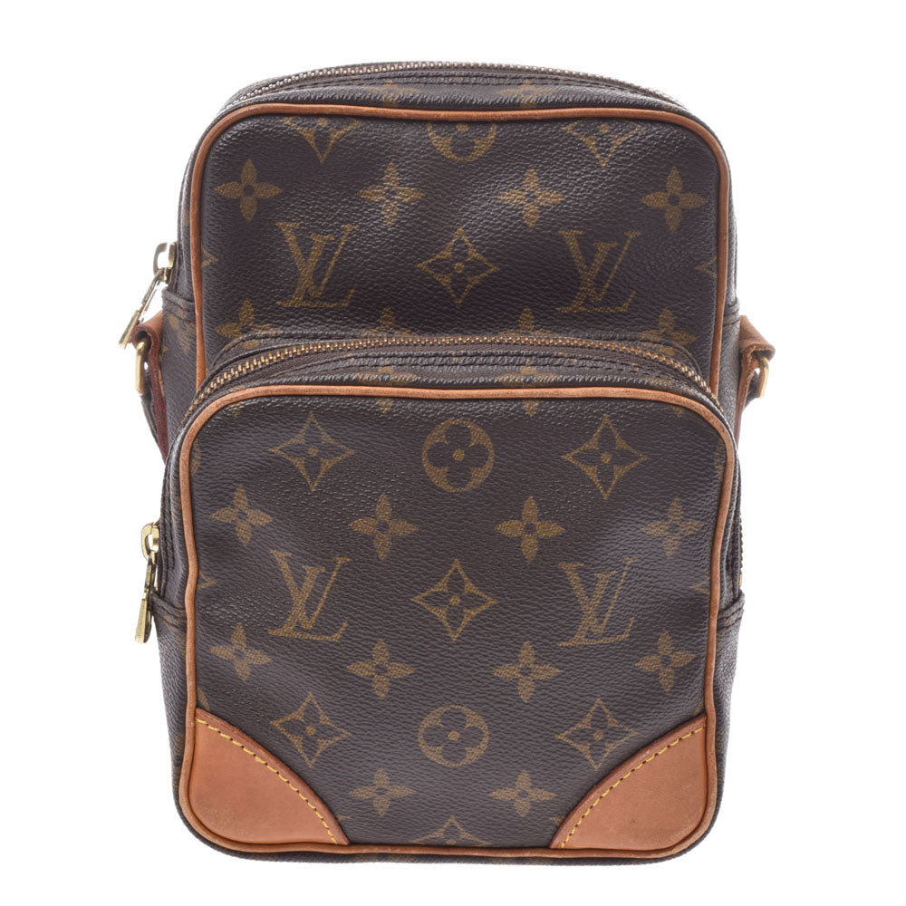 LOUIS VUITTON ルイヴィトン モノグラム アマゾン ブラウン M45236 ユニセックス モノグラムキャンバス ショルダーバッグ Bランク 中古 