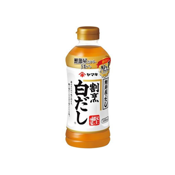 ヤマキ 割烹白だし 500ml F023816