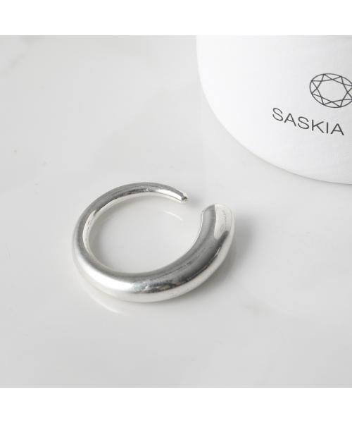 Saskia Diez リング TEARDROP SILVER RING