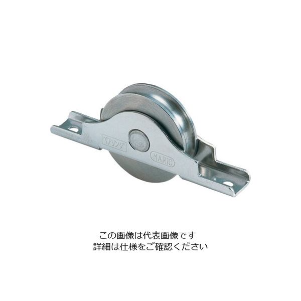 MARUKI HARDWARE CORPORATION MK Sー700 ステンレス ベアリング戸車50丸 S-700-501 1個 118-9370（直送品）