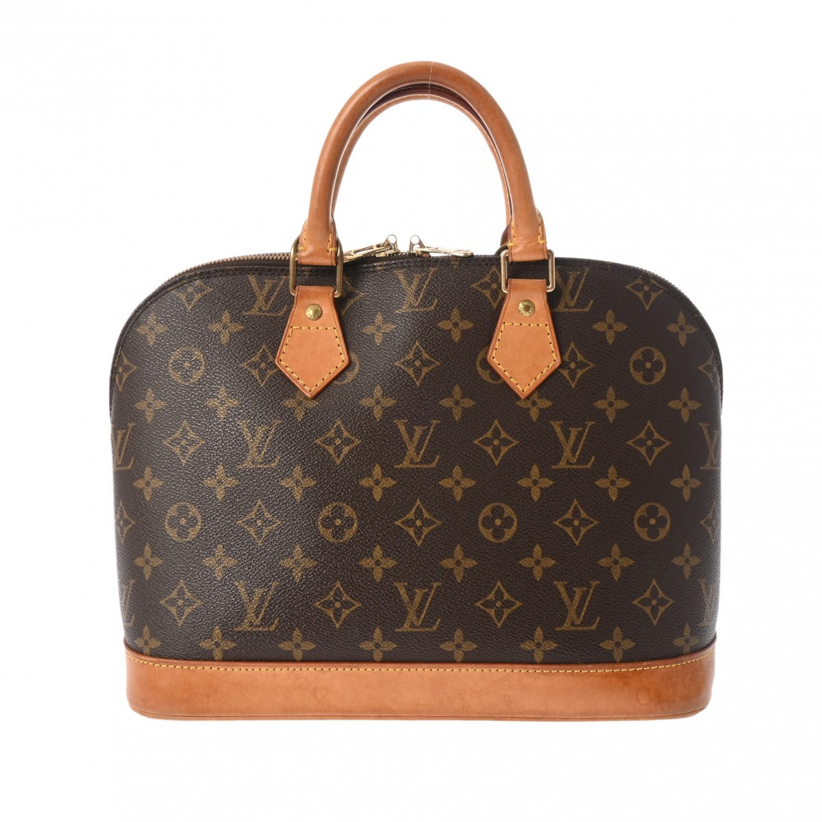 LOUIS VUITTON ルイヴィトン モノグラム アルマ ブラウン M51130 レディース モノグラムキャンバス ハンドバッグ Bランク 中古 