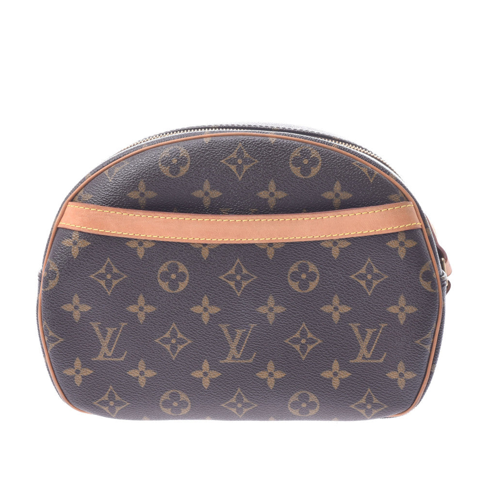 LOUIS VUITTON ルイヴィトン モノグラム ブロワ ブラウン M51221 レディース モノグラムキャンバス ショルダーバッグ ABランク 中古 