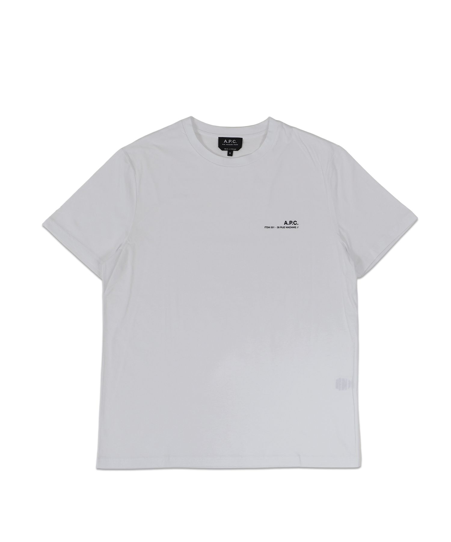 アーペーセー/A.P.C. アーペーセー Tシャツ 半袖 メンズ ITEM ホワイト 白 COFB･･･