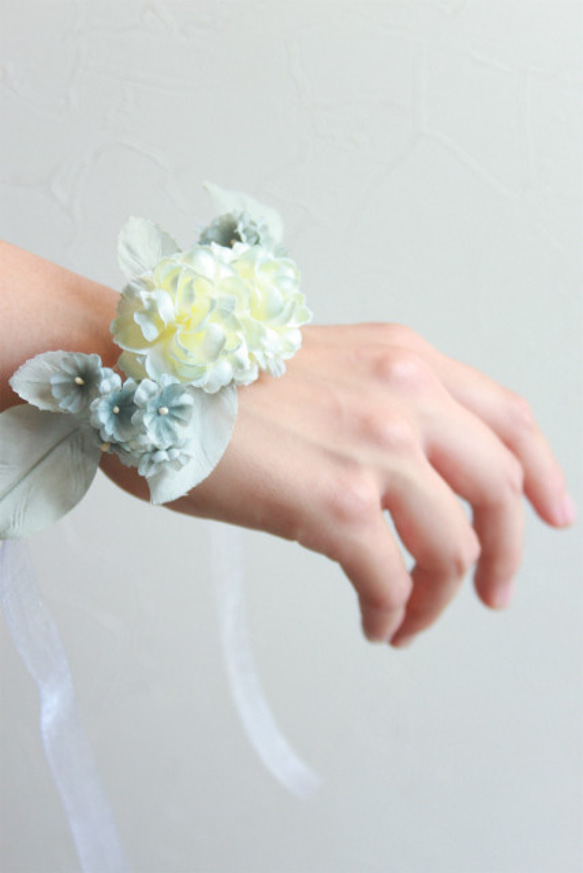 Wrist Bouquet　～クラシカルカラー Blue/Rosso～