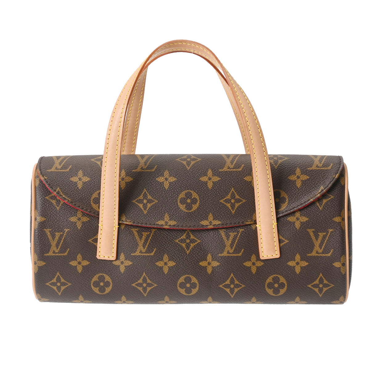 LOUIS VUITTON ルイヴィトン モノグラム ソナチネ  ブラウン M51902 レディース モノグラムキャンバス ハンドバッグ ABランク 中古 