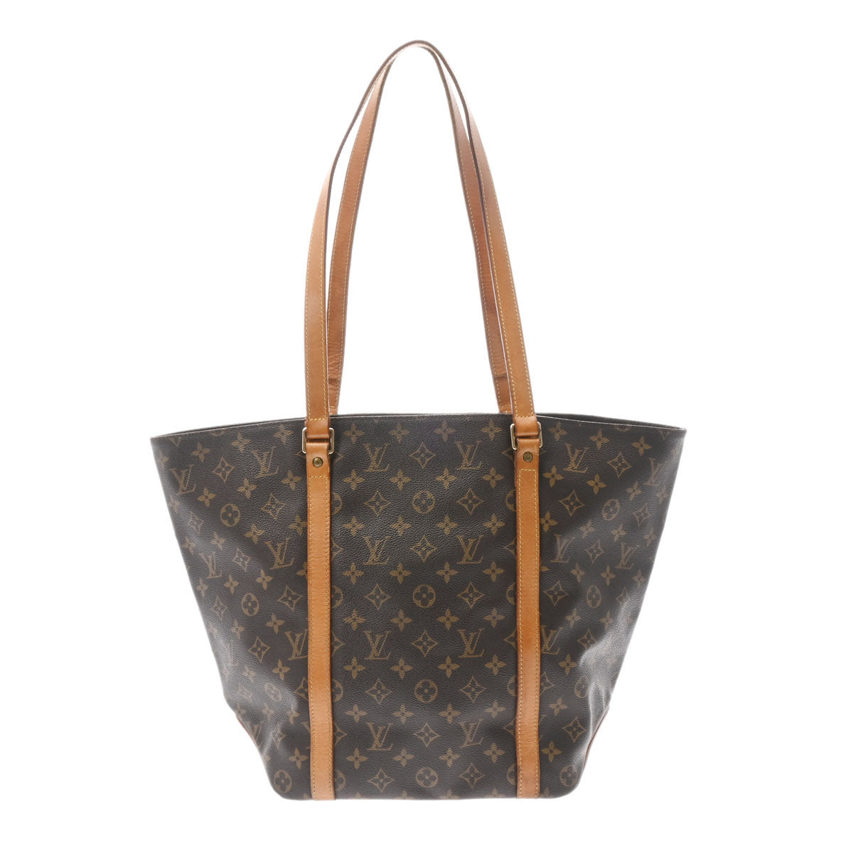 LOUIS VUITTON ルイヴィトン モノグラム サックショッピング ブラウン M51108 レディース モノグラムキャンバス トートバッグ Bランク 中古 