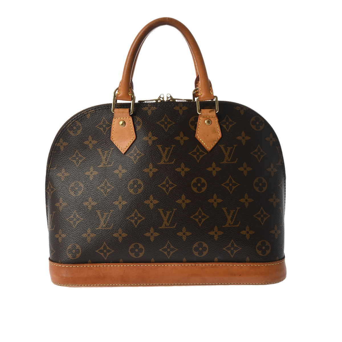 LOUIS VUITTON ルイヴィトン モノグラム アルマ ブラウン M51130 レディース モノグラムキャンバス ハンドバッグ Bランク 中古 