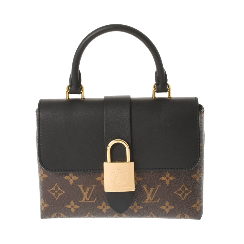 LOUIS VUITTON ルイヴィトン モノグラム ロッキーBB ノワール Ｍ44141 レディース モノグラムキャンバス 2WAYバッグ Aランク 中古 