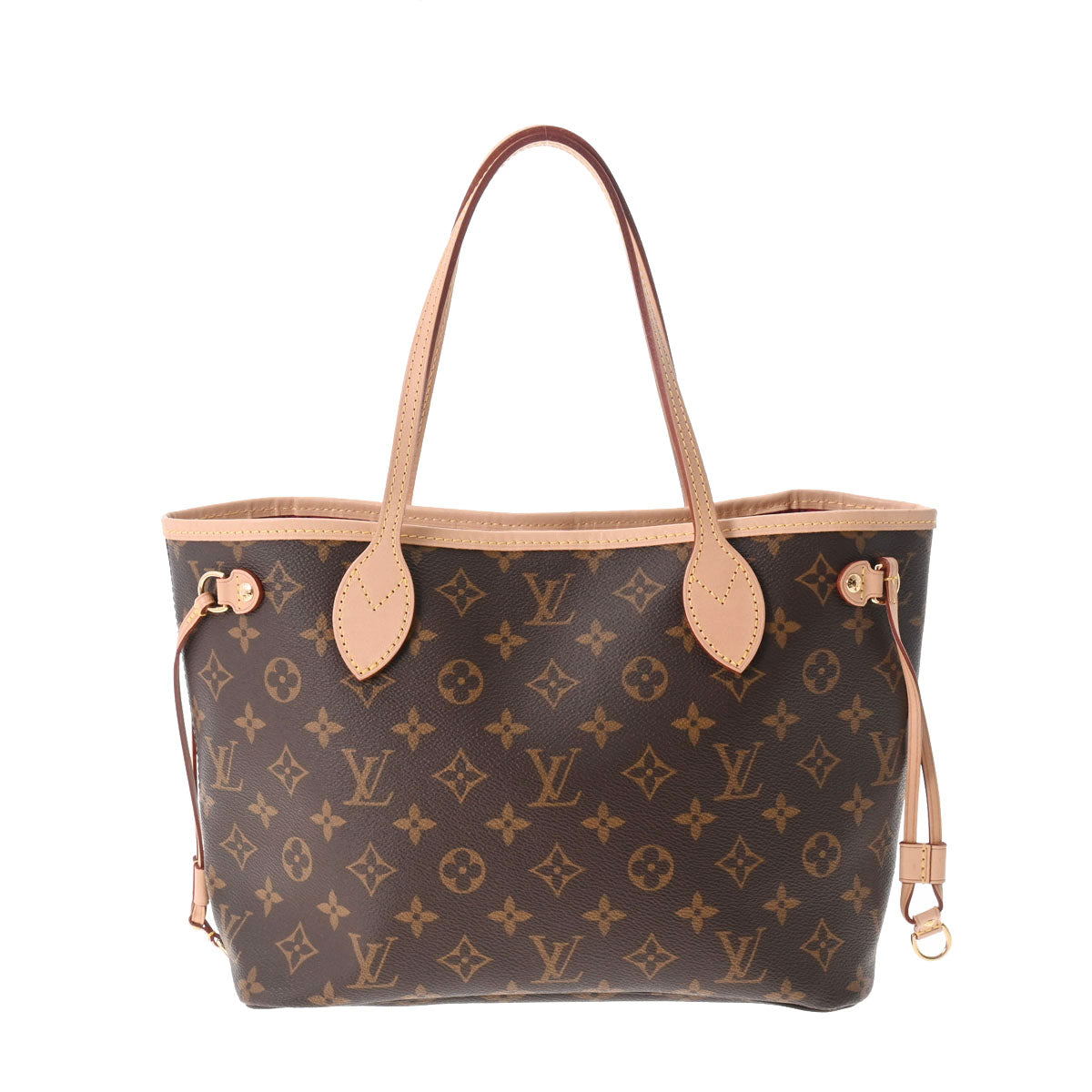 LOUIS VUITTON ルイヴィトン モノグラム ネヴァーフル PM ブラウン M41245 レディース モノグラムキャンバス ハンドバッグ Aランク 中古 