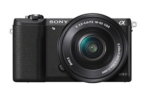 SONY ミラーレス一眼 α5100 パワーズームレンズキット E PZ 16-50mm F3.5-5.6 OSS付属 ブラック【中古品】