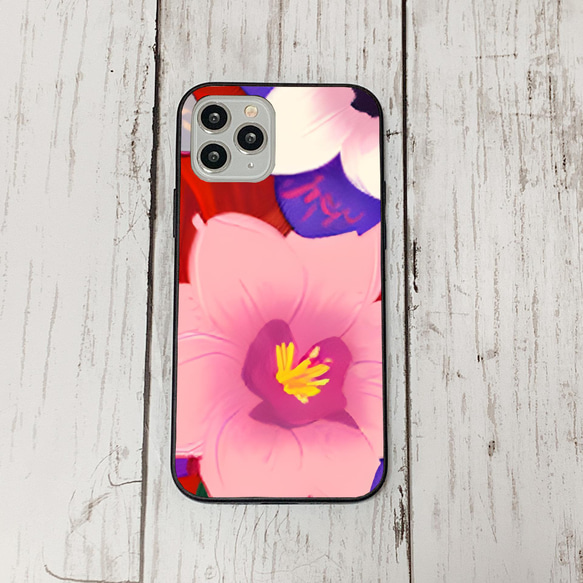 iphonecase5-4_23 iphone 強化ガラス お花(ic) アイフォン iface ケース