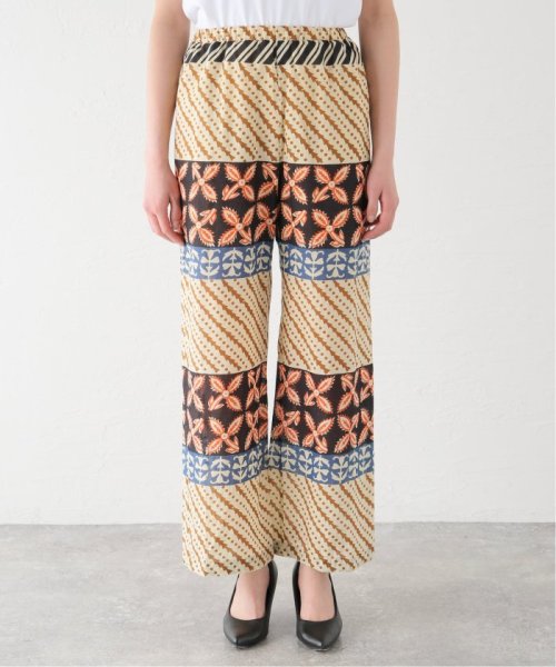 【SARA MALLIKA】MURAL PRINT RELAX PANTS 020641S J4