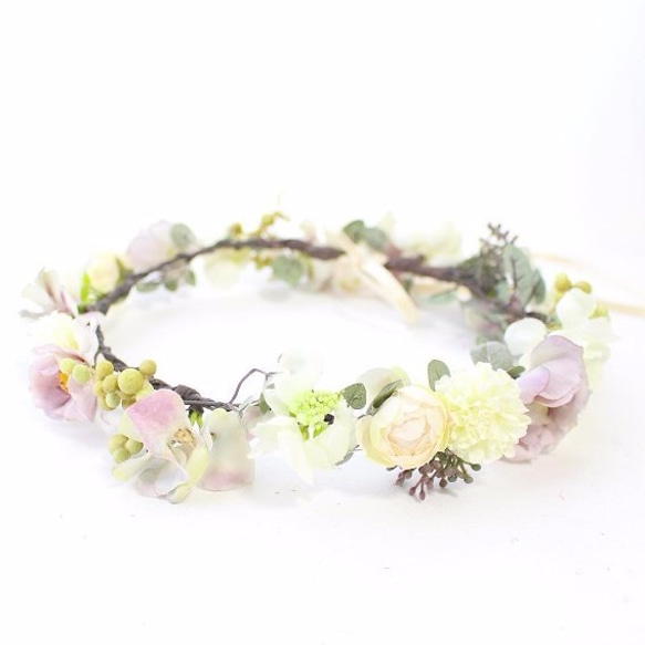 flower crown* natural