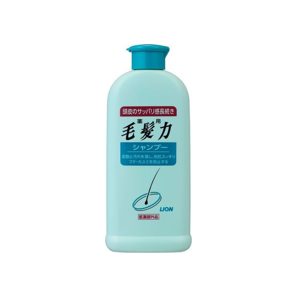 ライオン 薬用毛髪力 シャンプー 200mL F801614-(98495)