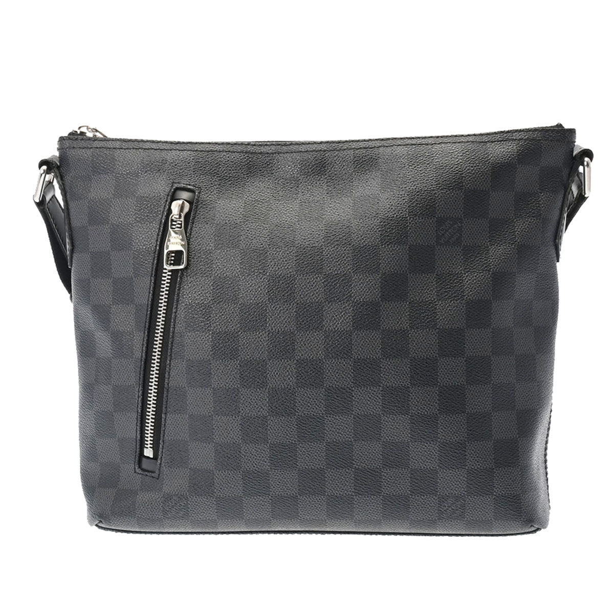 【年末の贈り物】LOUIS VUITTON ルイヴィトン ダミエ グラフィット ミック PM 黒/グレー N41211 メンズ ダミエグラフィットキャンバス ショルダーバッグ Bランク 中古 