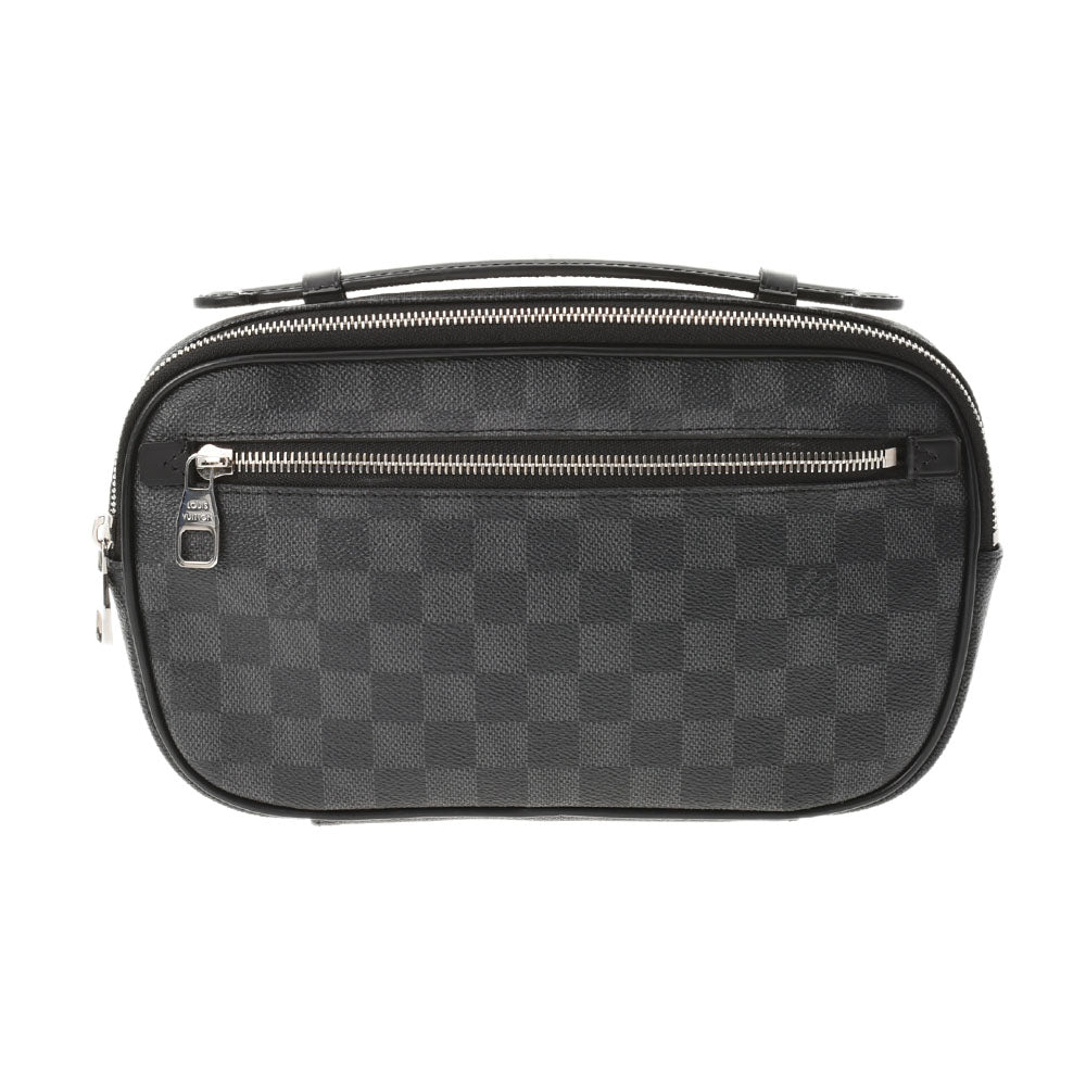 LOUIS VUITTON ルイヴィトン ダミエ グラフィット アンブレール 黒/グレー N41289 メンズ ダミエグラフィットキャンバス