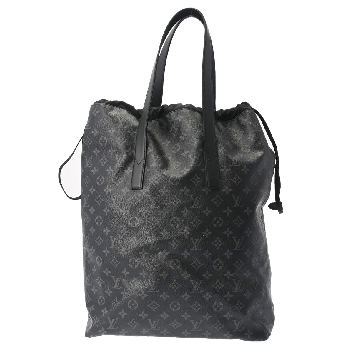 LOUIS VUITTON ルイヴィトン モノグラムエクリプス カバライト 黒/グレー M44228 メンズ モノグラムエクリプスキャンバス トートバッグ ABランク 中古 