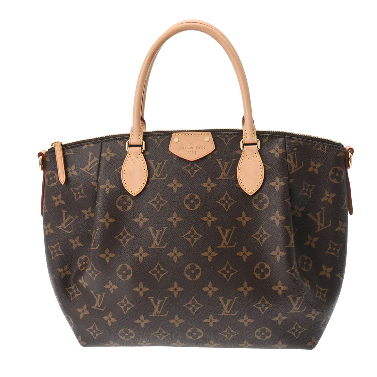 LOUIS VUITTON ルイヴィトン モノグラム テュレンMM 2WAY ブラウン M48814 レディース モノグラムキャンバス ハンドバッグ Aランク 中古 