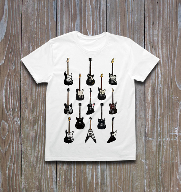 BLACK GUITARS  Tシャツ