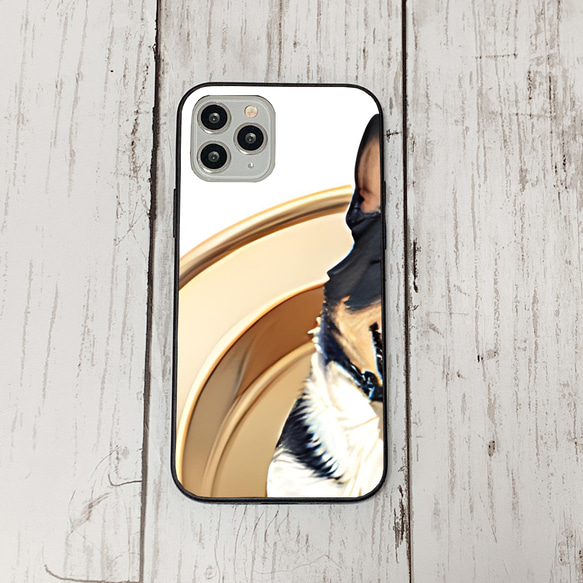 iphoneケース2-3-24 iphone 強化ガラス 犬・いぬ・ワンちゃん 箱11 かわいい アイフォン iface