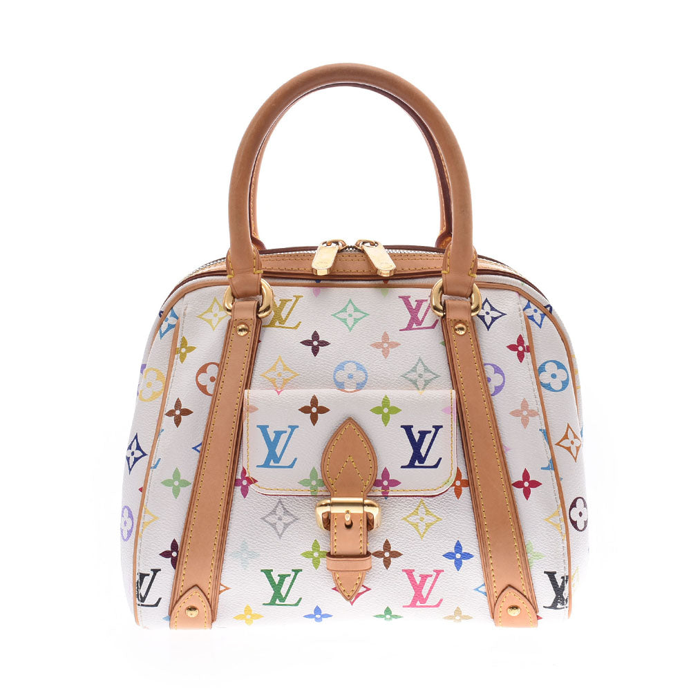 LOUIS VUITTON ルイヴィトンプリシラ  14144 ブロン レディース モノグラムマルチカラー ハンドバッグ M40096  中古