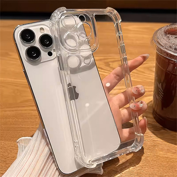 iPhoneケース　 透明   ３色　大人気　おしゃれ　スマホケース