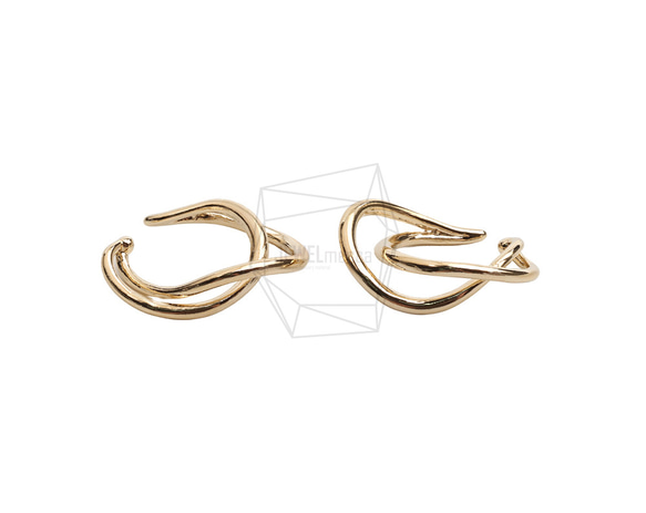 ERG-2509-G【2個入り】ラウンドイヤーカフ/Round Earcuffs Earrings