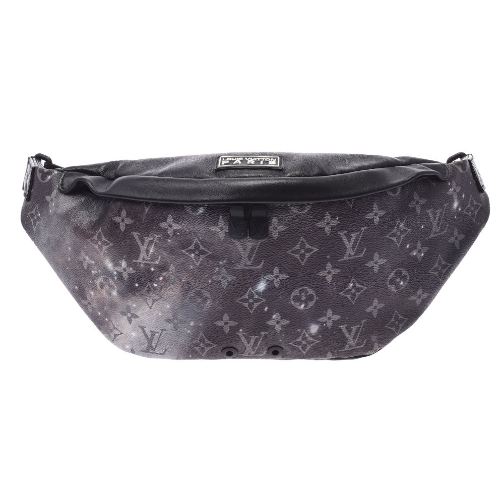 LOUIS VUITTON ルイヴィトン モノグラム ギャラクシー ディスカバリーバムバッグ 黒系 M44444 メンズ モノグラムギャラクシーキャンバス ボディバッグ ABランク 中古 