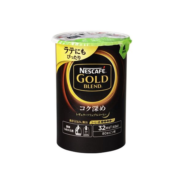 ネスレ日本 ネスカフェ ゴールドブレンドコク深めエコ&システムパック 65g x12 3547927 1セット(12本)（直送品）